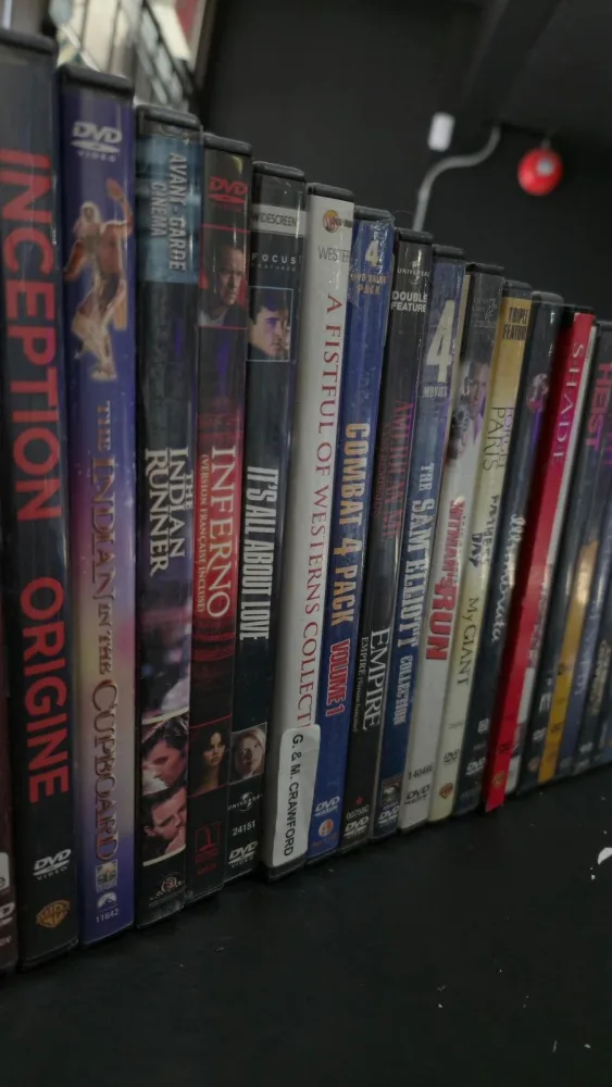 DVD movie collection