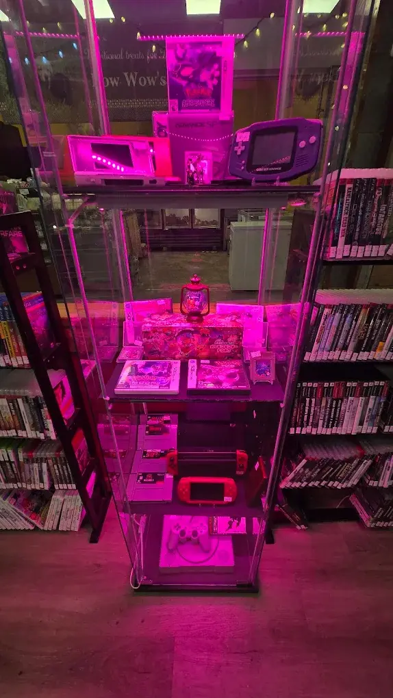 Retro console display